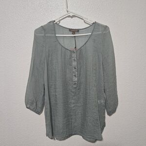 NWT Hive + Honey semi sheer top size small